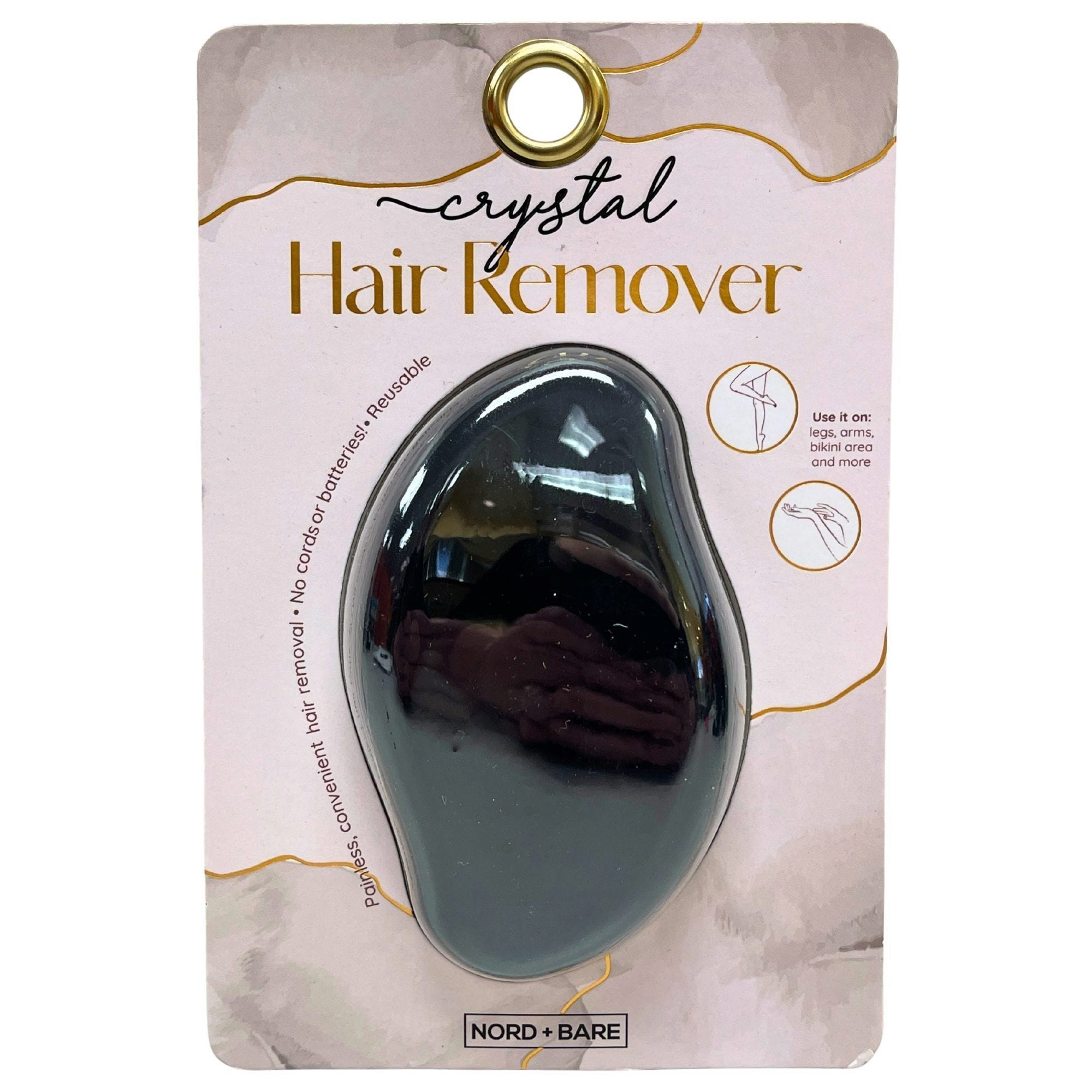 Bulk 16-Pack: Revive Reusable Crystal Hair Remover in Black