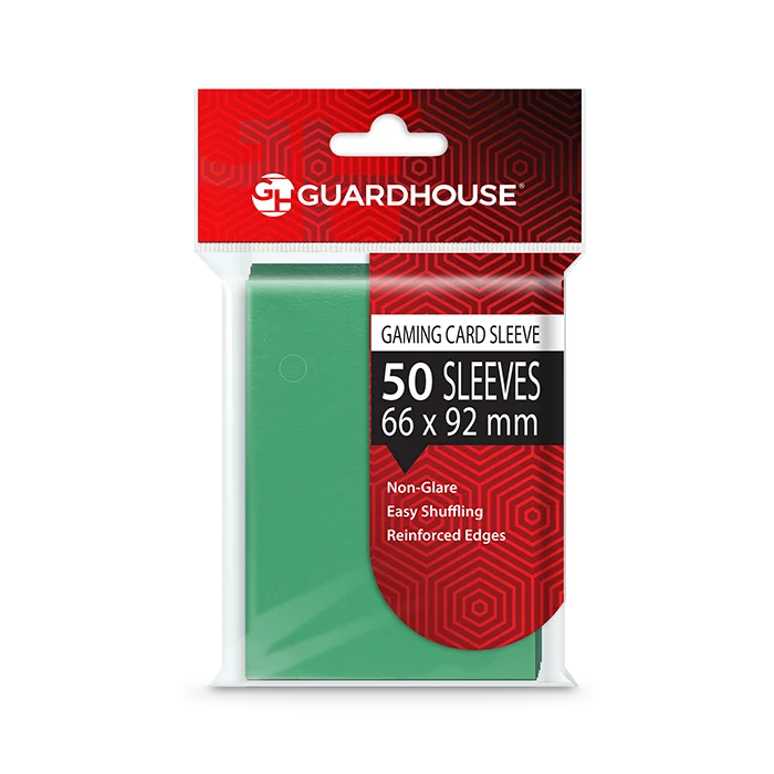 Gaming Card Sleeves - Green