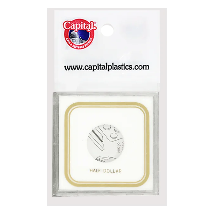 Capital Plastics VPX Coin Holder - Half Dollar