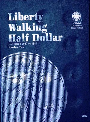 Liberty Walking Half Dollar No. 2 Folder, 1937-1947