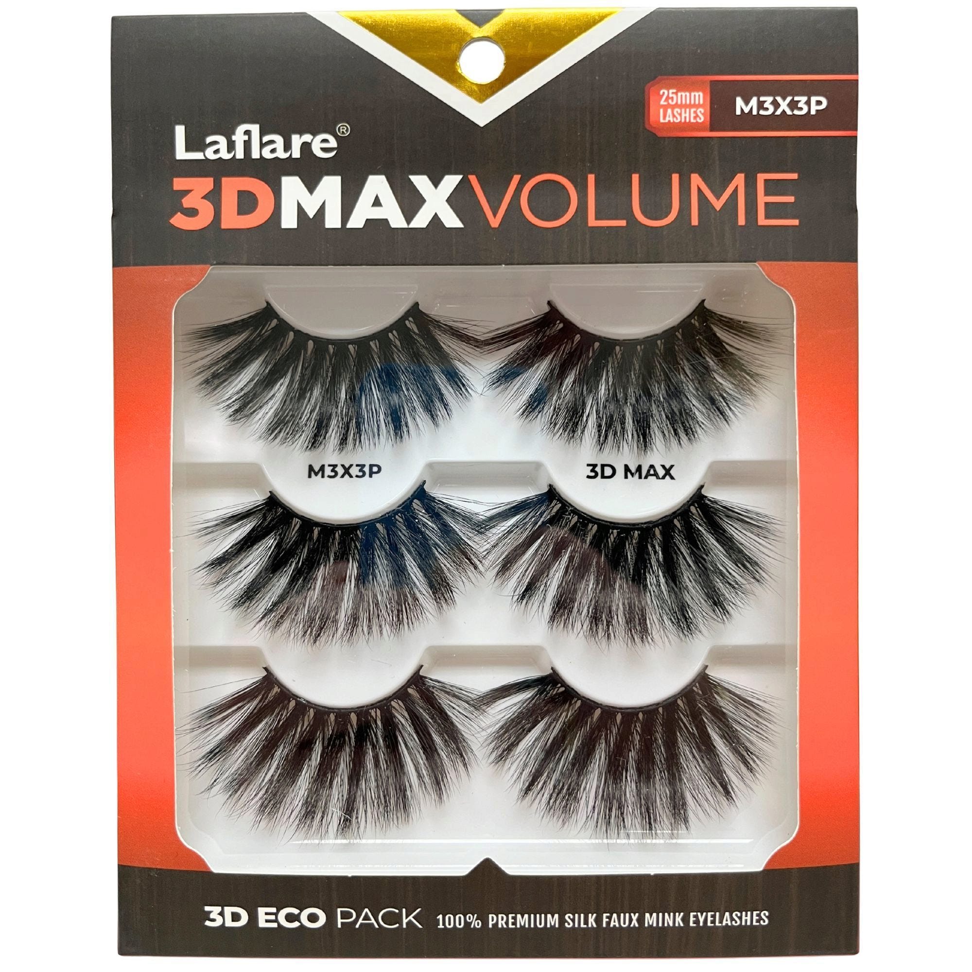 Bulk 40-Pack: 3D Max Volume 3 Pack Fluttery Lashes