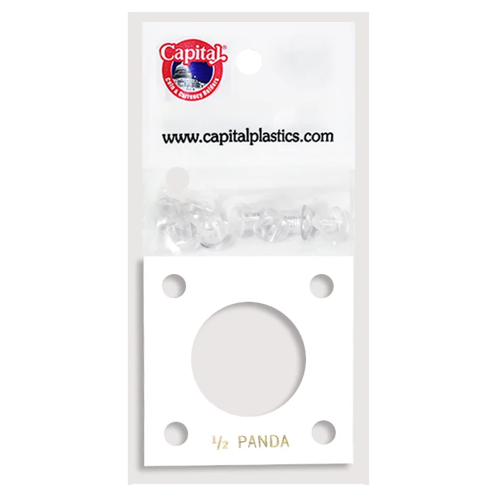 Capital Plastics 144 Coin Holder - 1/2 oz. Panda