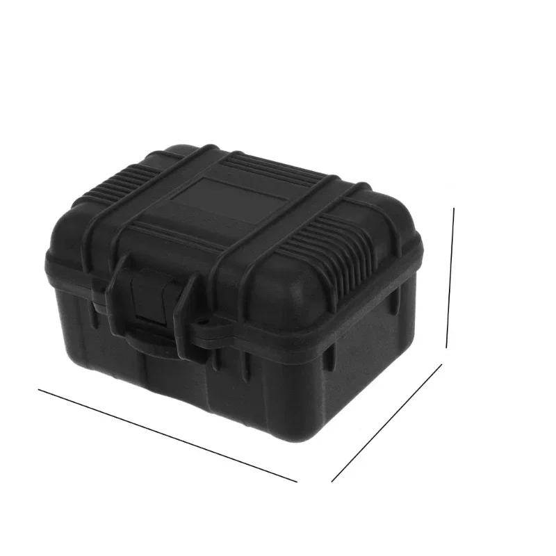 Single watch travel case, impact-resistant ABS with foam insert — representative supplier photograph