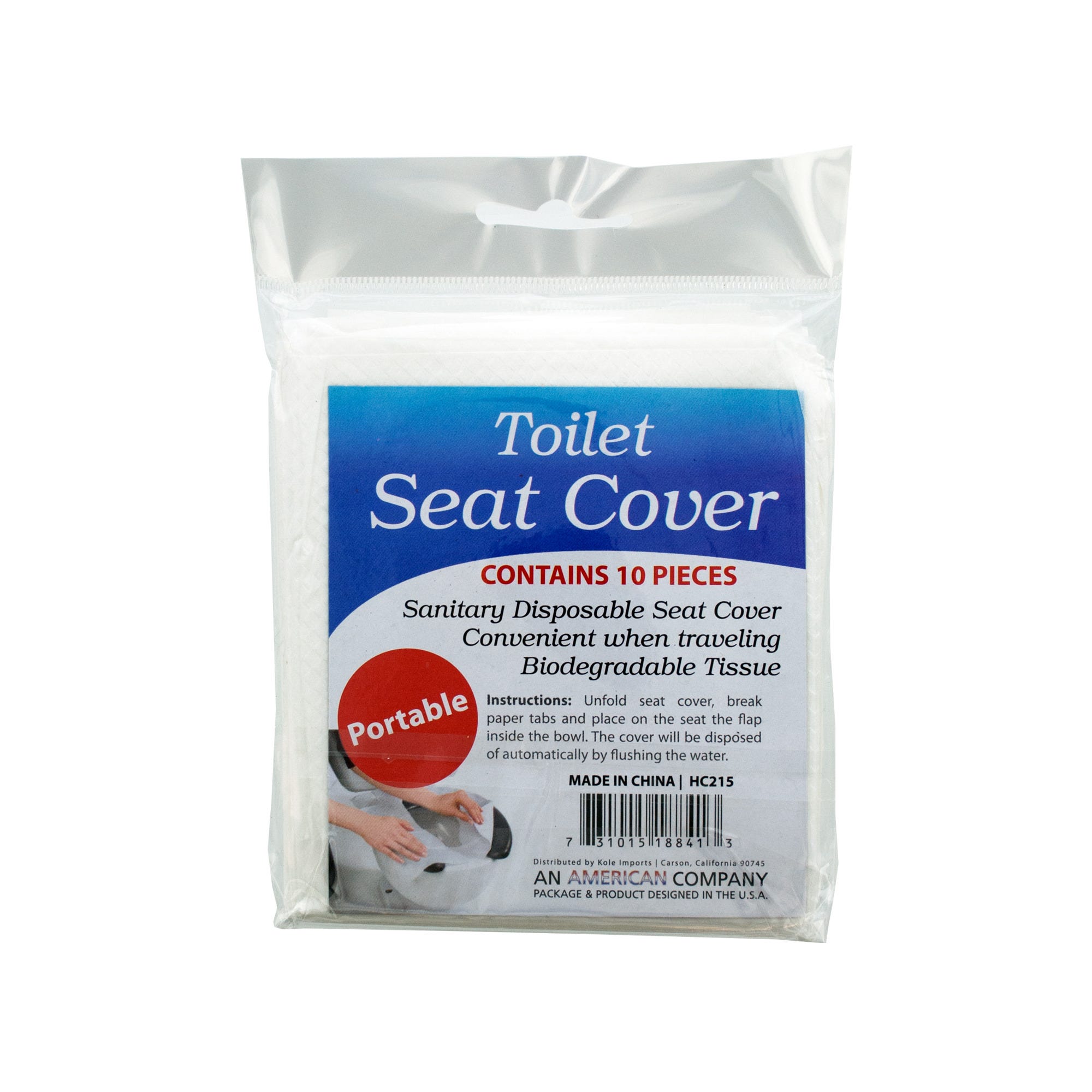 Bulk 48-Pack: Disposable Toilet Seat Covers