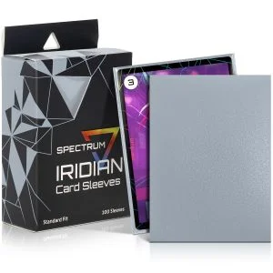 Iridian Matte Sleeves - Silver
