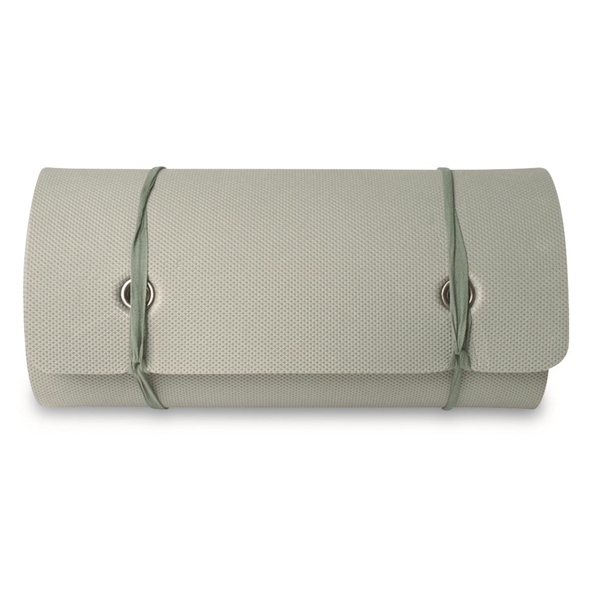 Mil-Tec Dutch Style Sleeping Pad with Straps, Olive Drab