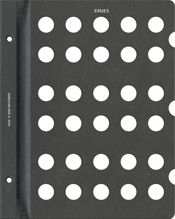 Blank Page, Dime (Black)
