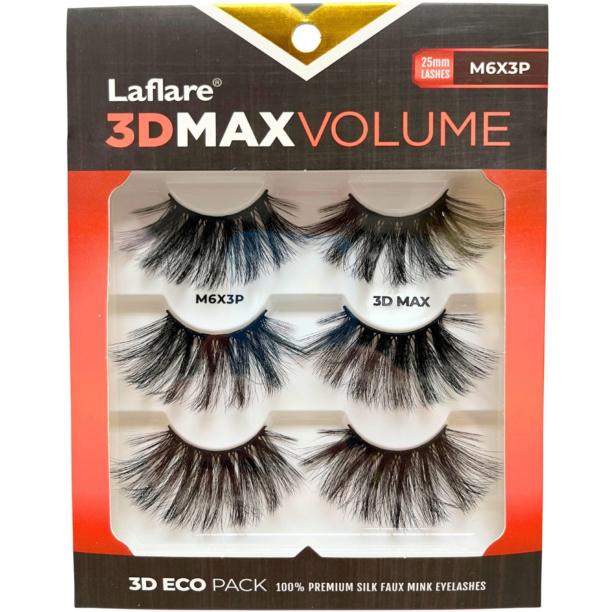 Bulk 40-Pack: 3D Max Volume 3 Pack Airy Lashes