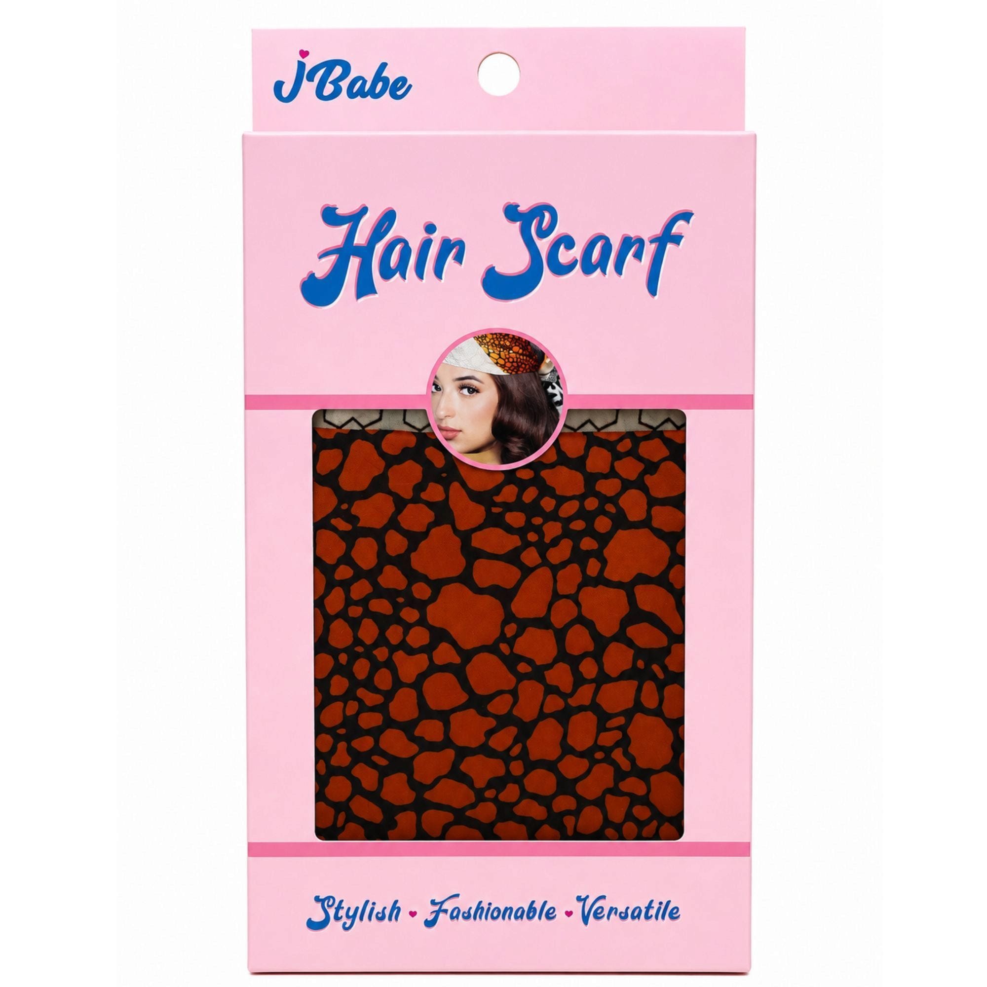 Bulk 144-Pack: J-Babe Multi-Pattern Hair Scarf