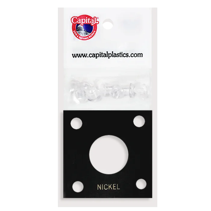 Capital Plastics 144 Coin Holder - Nickel