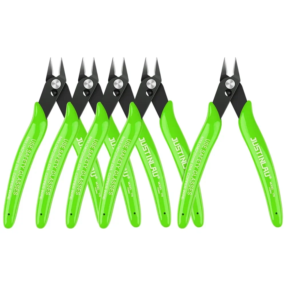 Flush side cutters for wire, zip ties and 3D print cleanup