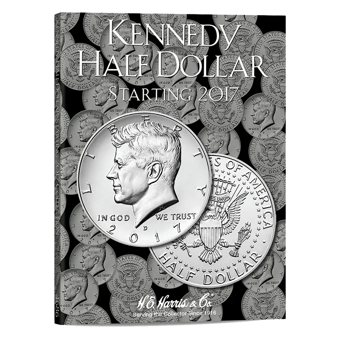 Kennedy Half Dollar Folder No. 4 2017-Date