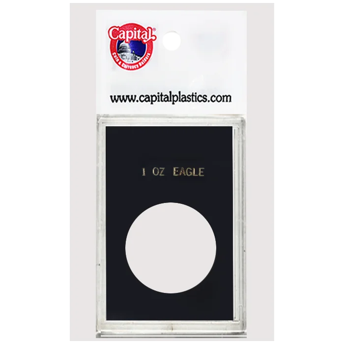 Capital Plastics Caps Coin Holder - 1 oz. Gold Eagle