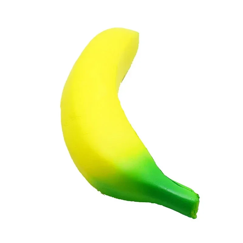 Slow-rising squishy banana squeeze toy — representative supplier photograph
