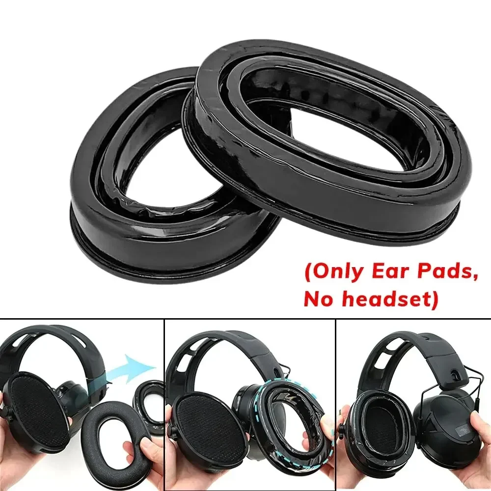 Gel ear pads compatible with 3M Peltor Sport Tactical earmuffs — representative supplier photograph