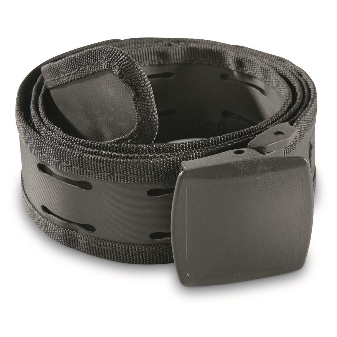 Mil-Tec Laser Cut Quick Release Belt — Black