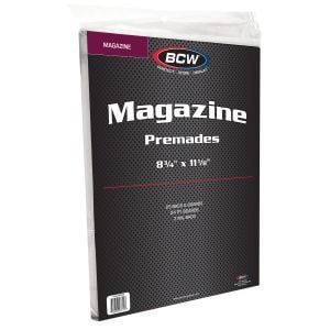 Premade Magazine Bag and Board