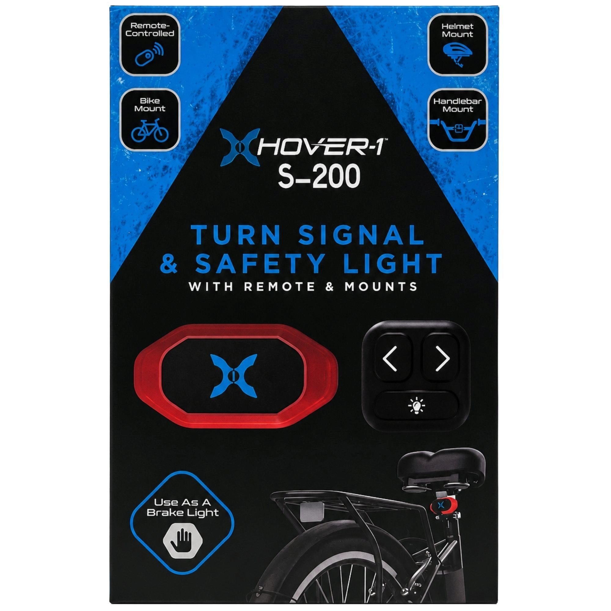 Hover-1 S-200 Mountable Turn Signal & Safety Brake Light with Remote (pack of 6)