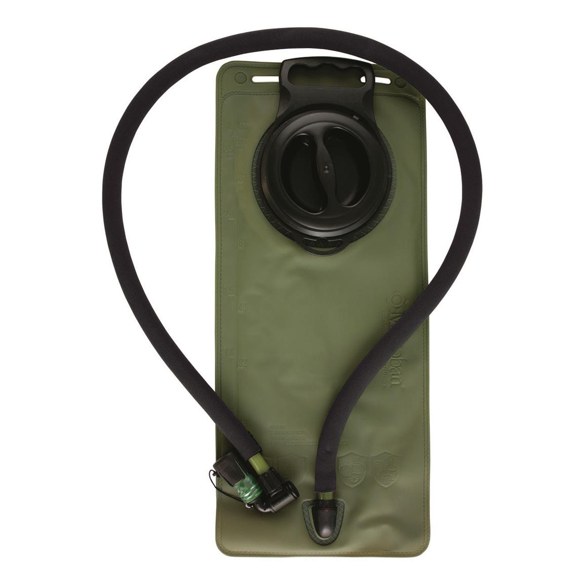 Red Rock Outdoor Gear 2.5L Hydration Bladder — Black hose / 2.5L