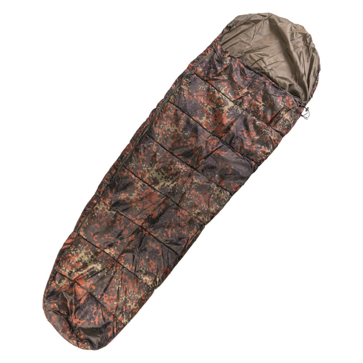 Mil-Tec Commando Sleeping Bag — Flecktarn