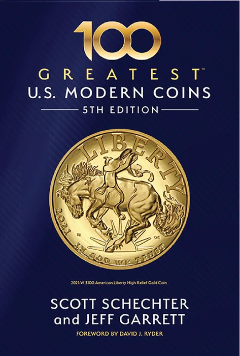 100 Greatest U.S. Modern Coins - 5th Edition 10x12