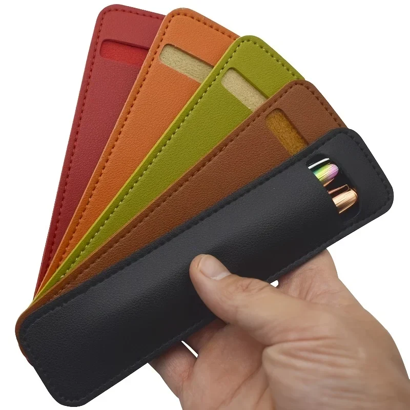 Soft pen pouch for fountain and ballpoint pens — representative supplier photograph