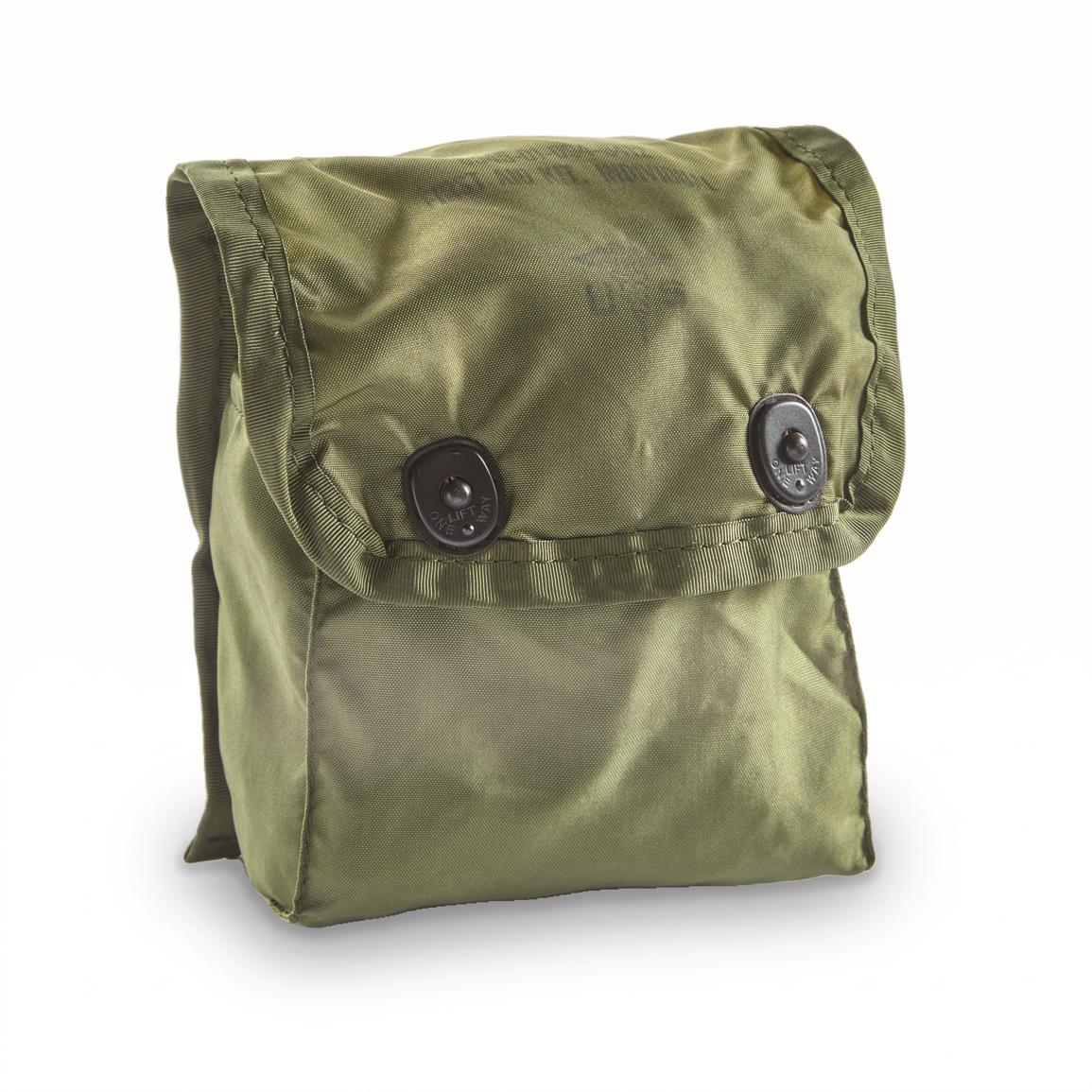 U.S. Military Surplus First Aid Pouch with ALICE Keepers, New
