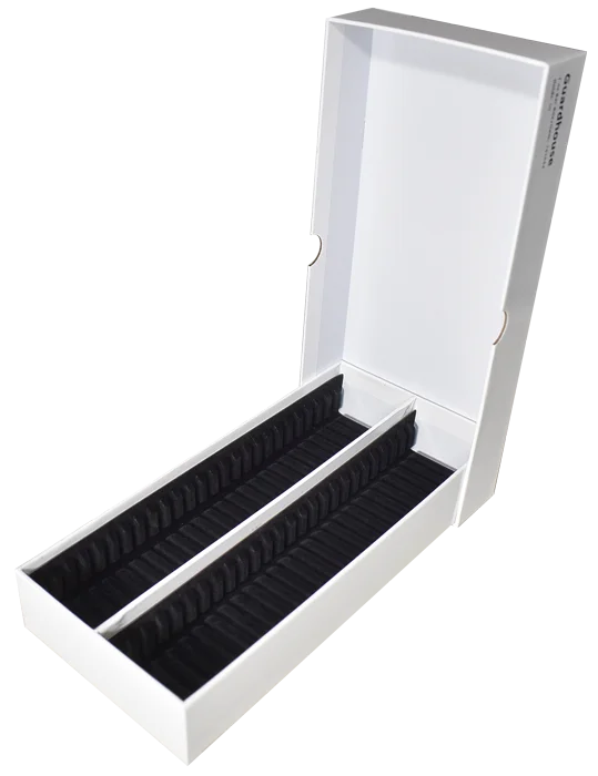 Guardhouse Double Row 1 oz Silver Bar Capsule Box - Holds 50