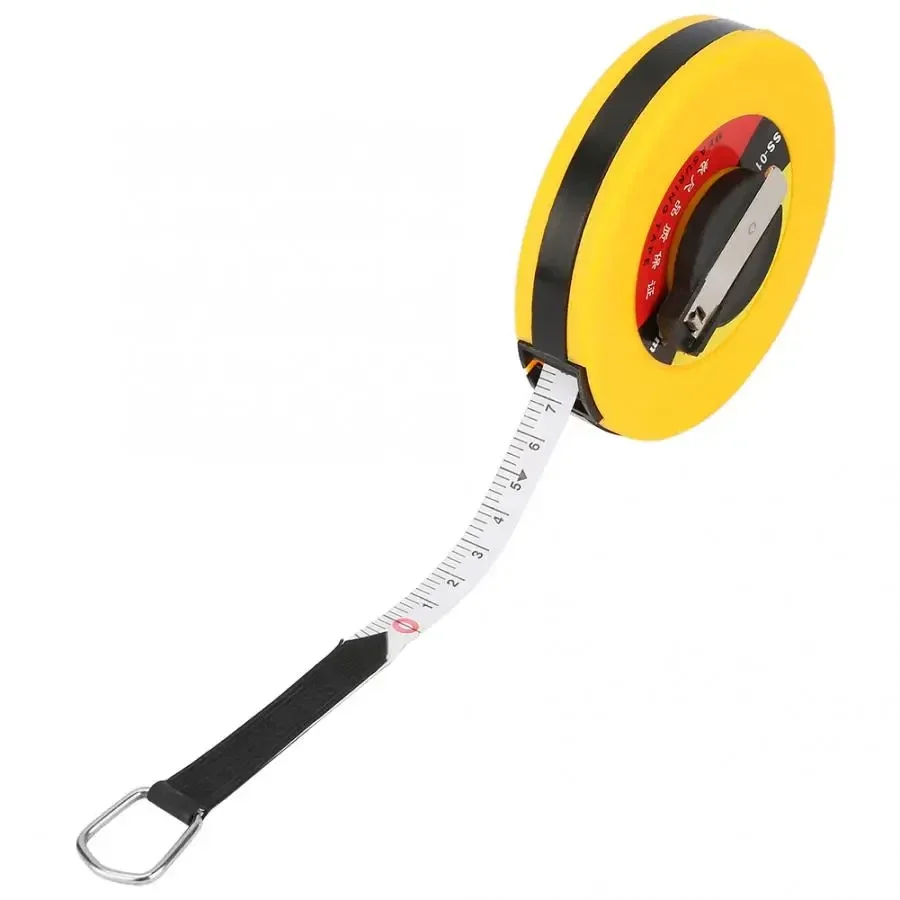Fibreglass surveying tape measure, 20 or 30 m — representative supplier photograph