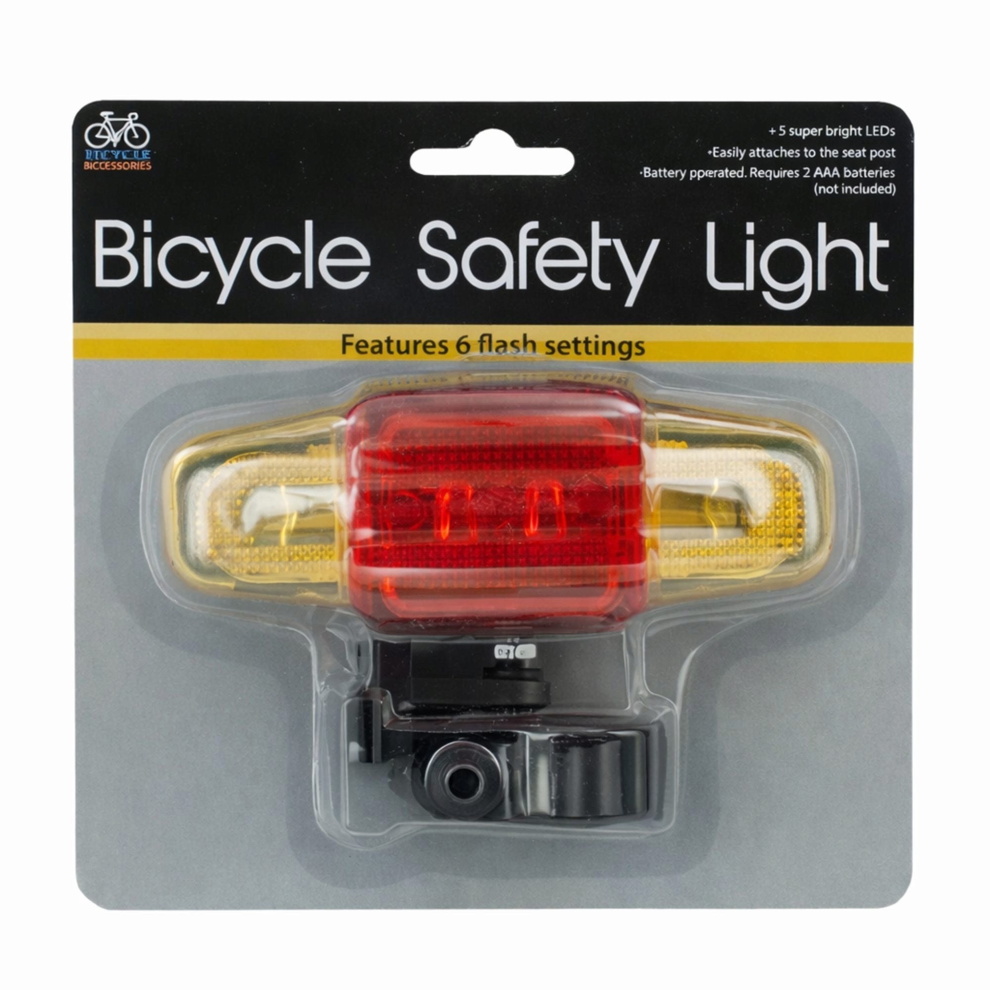 Flashing LED Bicycle Safety Light (pack of 24)