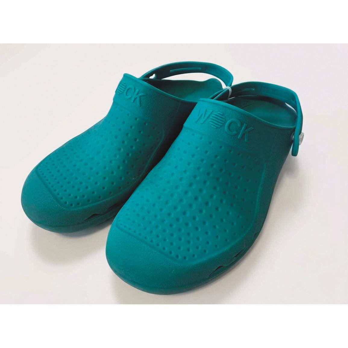 Military Surplus Hospital-Style Clogs, Used — 13 / D - Medium / Green