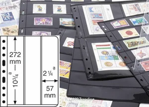 3 Pocket Vertical VARIO Sheets, Clear - VARIO3VC