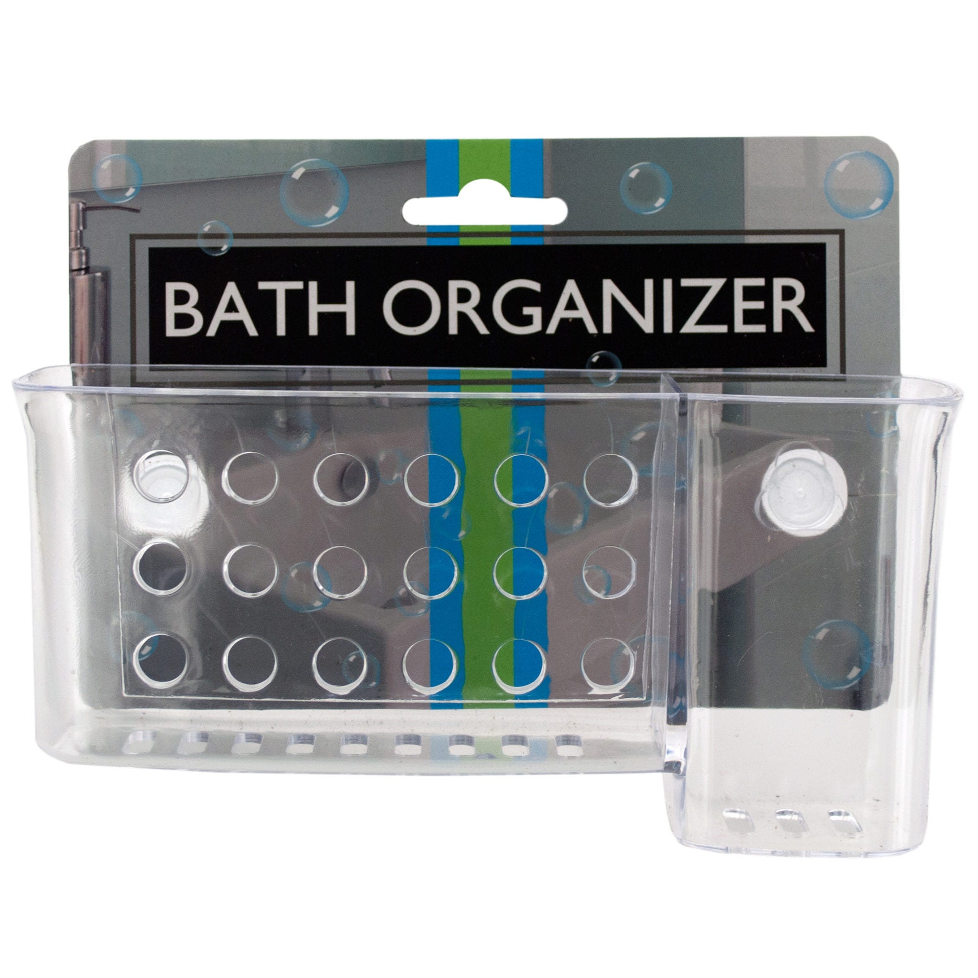 Bulk 24-Pack: Bath Organizer with Suction Cups