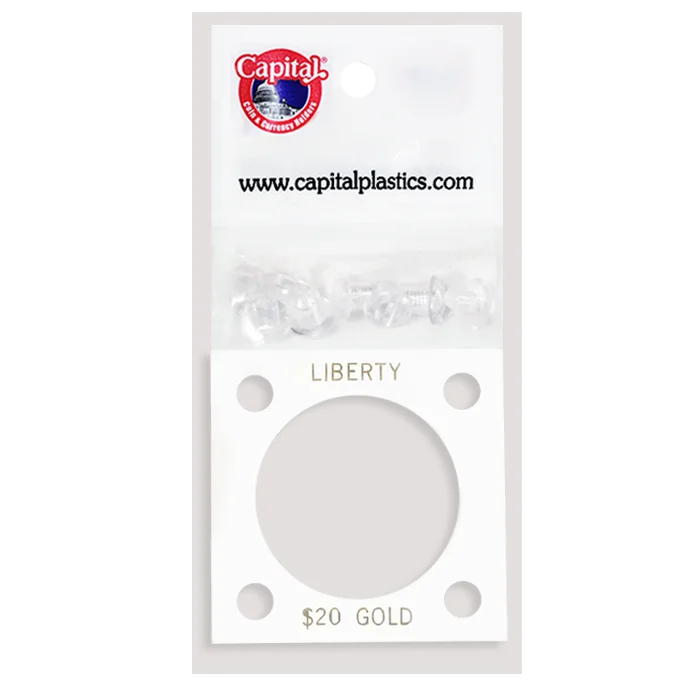 Capital Plastics 144 Coin Holder - Liberty $20 Gold