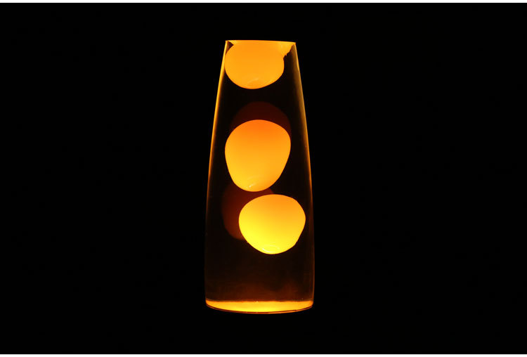 Small Night Light Small Wax Lamp Creative Decoration — Water orange wax-US