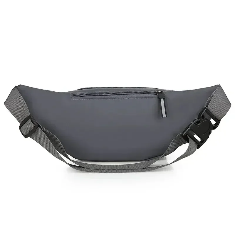 Flat canvas waist pack with zip pockets, about 40 cm wide — representative supplier photograph