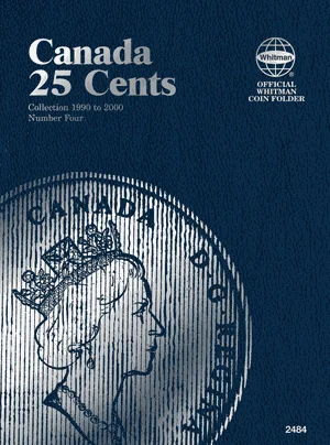 Canadian 25 Cents Folder Vol. IV 1991-2000