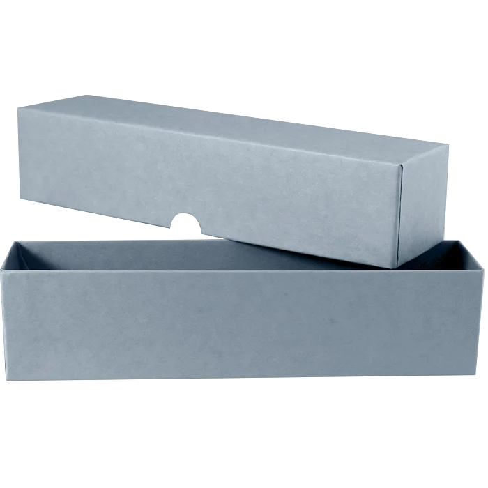 Color Coded 2x2 Coin Boxes - 8.5" - Gray