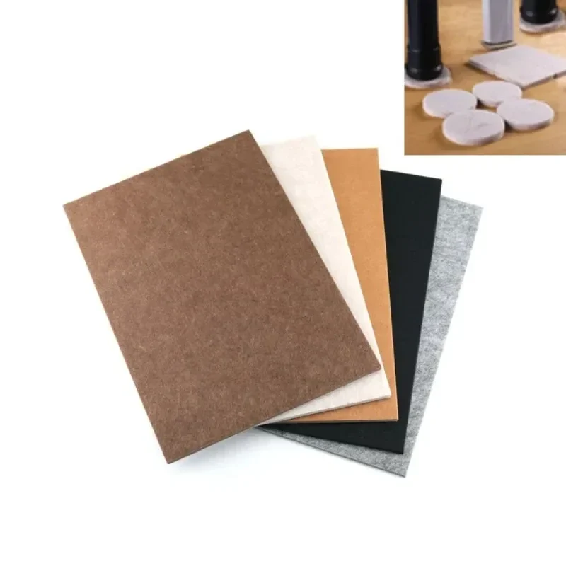 Self-adhesive felt sheet for furniture pads, 30 x 21 cm, 3 mm thick — representative supplier photograph