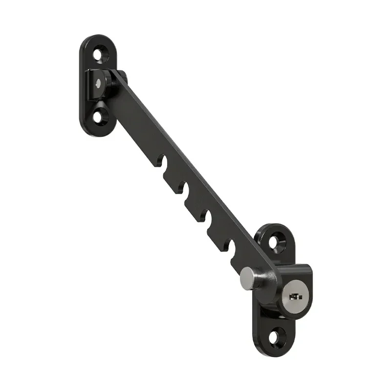 Adjustable window opening limiter arm, metal — representative supplier photograph