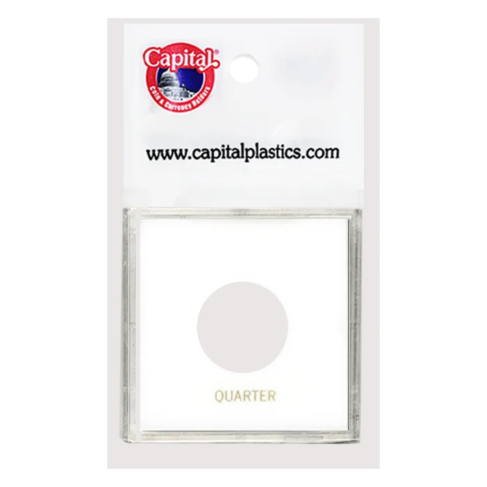 Capital Plastics Krown Coin Holder - Quarter