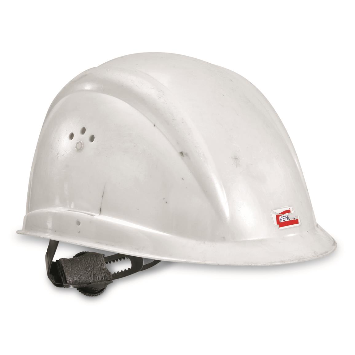 Austrian MIlitary Surplus Hard Hats, 2 Pack, Like New — White
