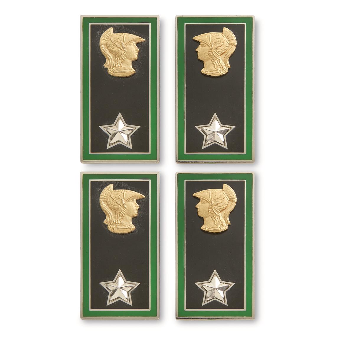 Italian Military Surplus 3rd Regiment Sappers Goret Badge Set, 2 Sets, New