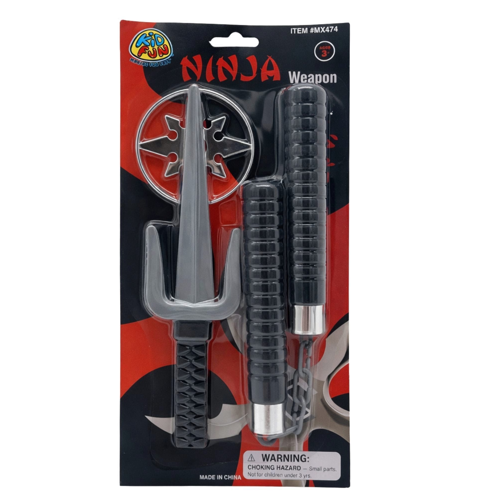 Bulk 26-Pack: Kid Fun Ninja Weapon Set