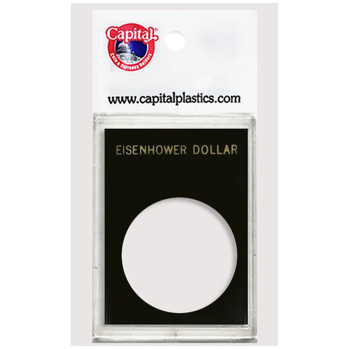 Capital Plastics Caps Coin Holder - Ike $