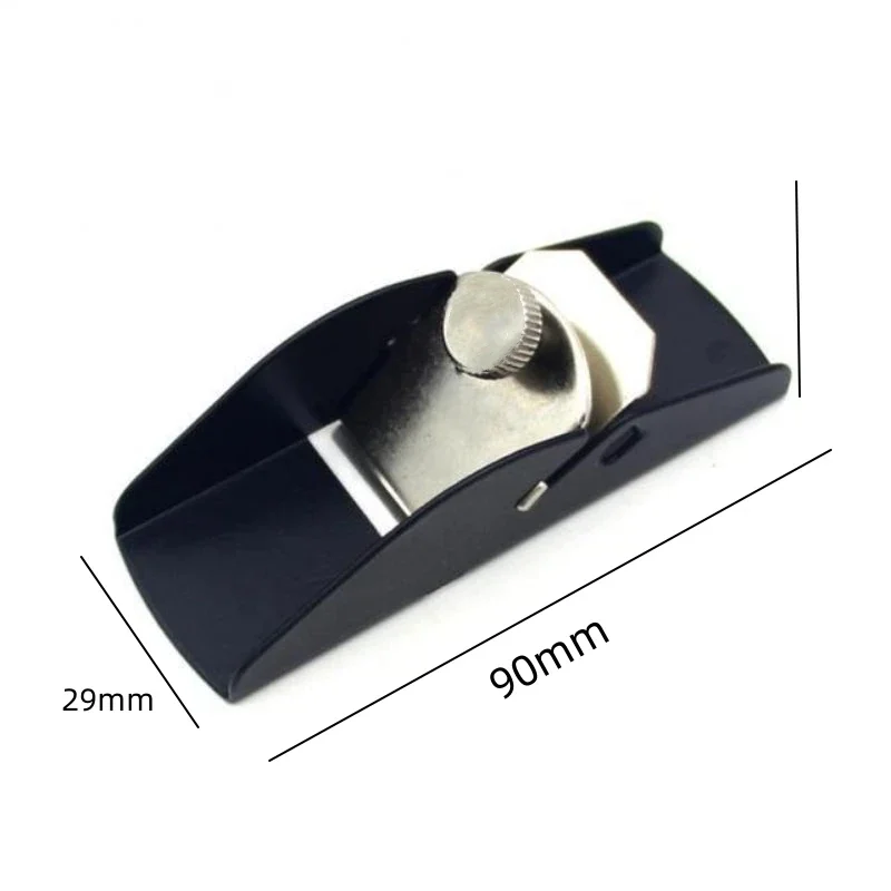 Mini block plane, 90 mm, with spare blades — representative supplier photograph