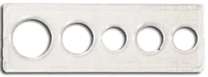 Whitman 2x6 Cent - Half Dollar Mint or Proof Set Holders 5 Hole - (25 pack)