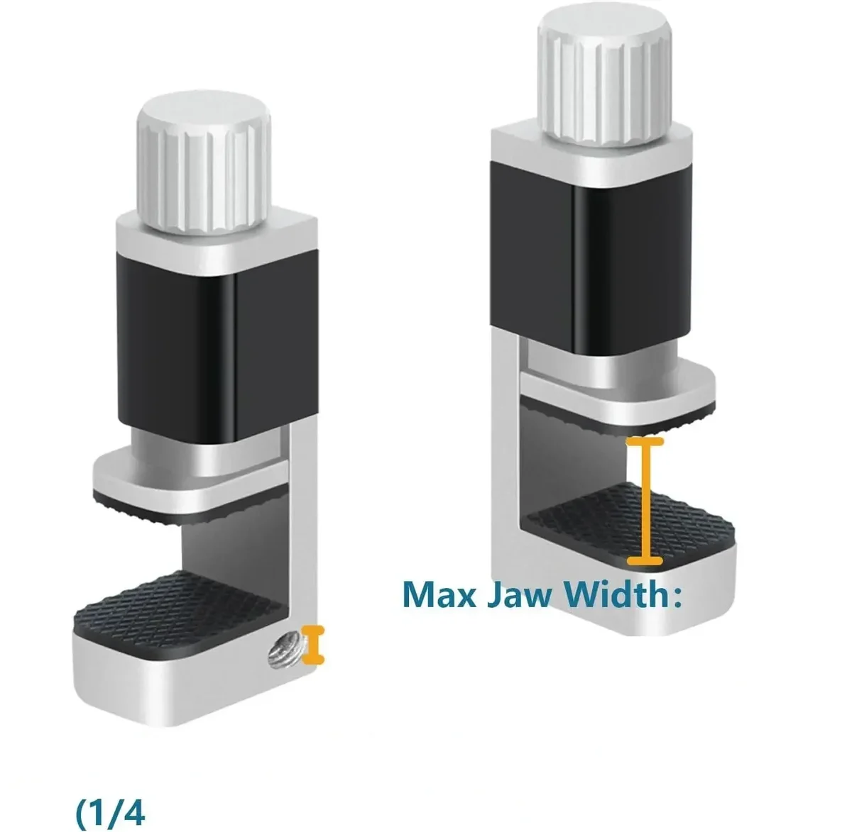 Screen repair clamps, compatible with phones and tablets — representative supplier photograph