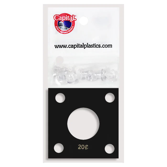 Capital Plastics 144 Coin Holder - 20 Cents