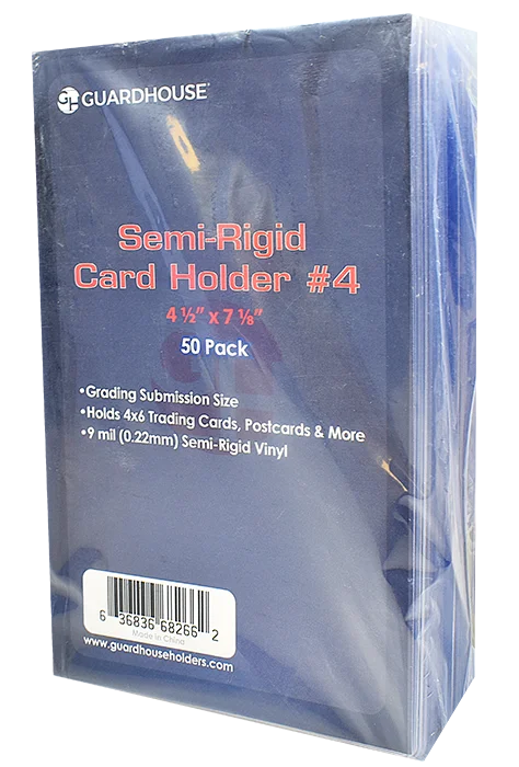 Guardhouse Semi-Rigid Card Sleeve #4 (.22)